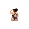 Body grande taille bleu nuit 